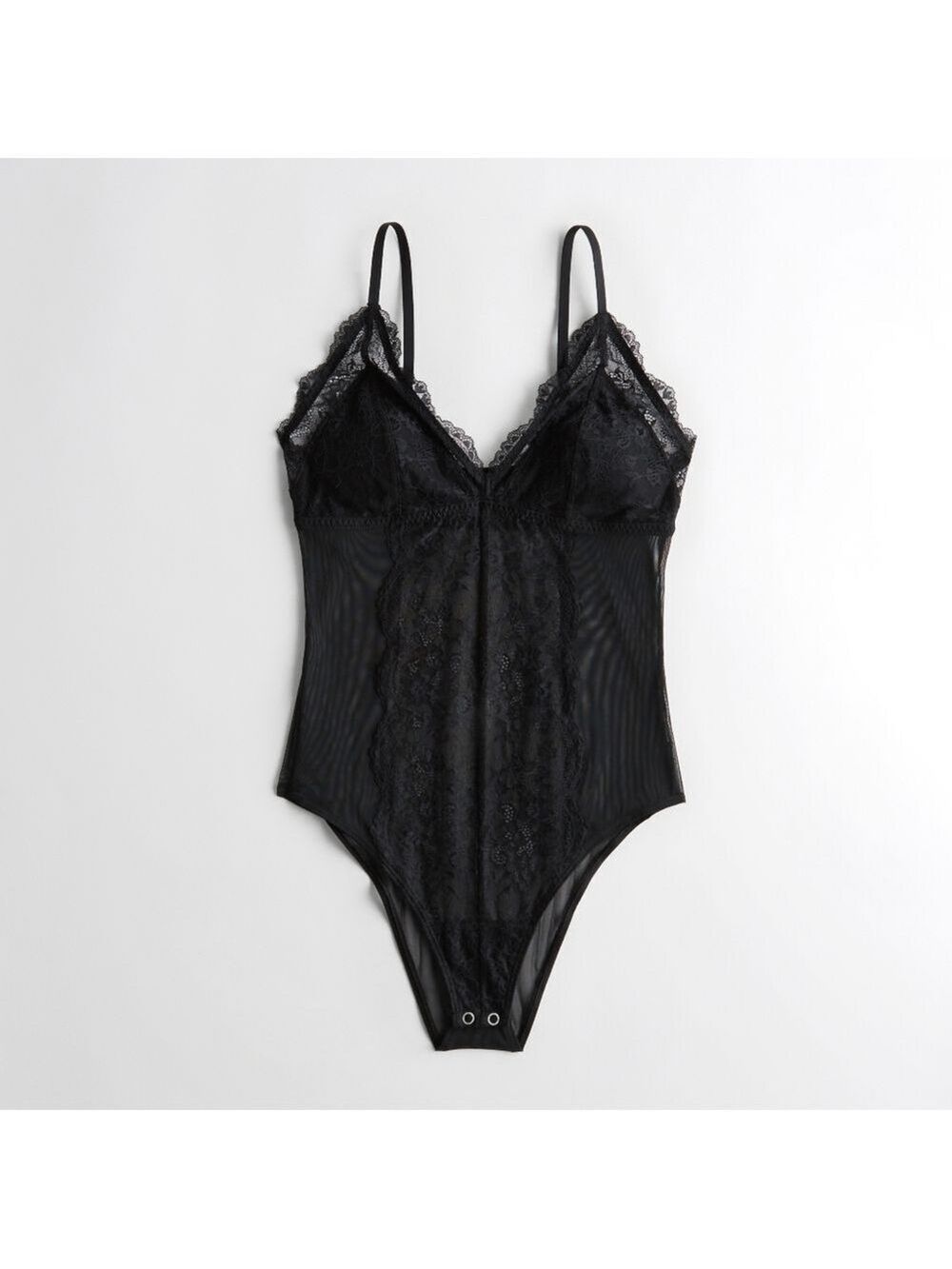 XS • Gilly Hicks • Lace Bodysuit in Black